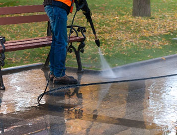 Sidewalk cleaning and sanitation